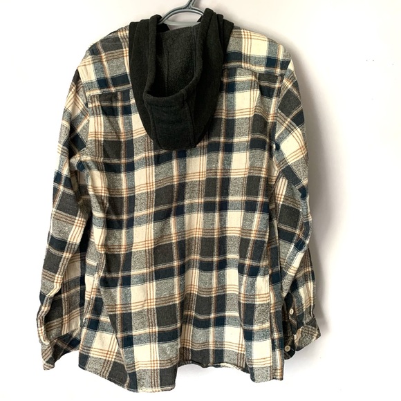 ReVess Plaid Shacket Size Medium - Picture 2 of 7